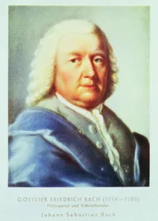 Portrait of Johann Sebastian Bach